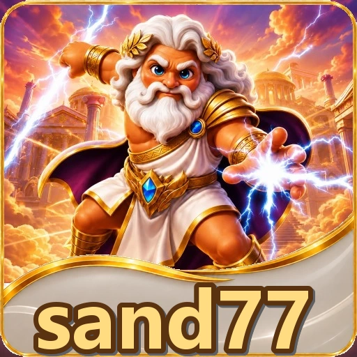 Tampilan menu katalog game sand77 di Android